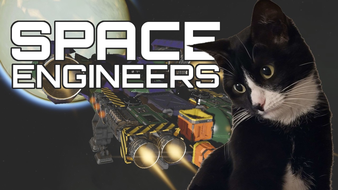 Pan Pan Plays (36) Space Engineers (Build the Tomfoolery, pt 2)