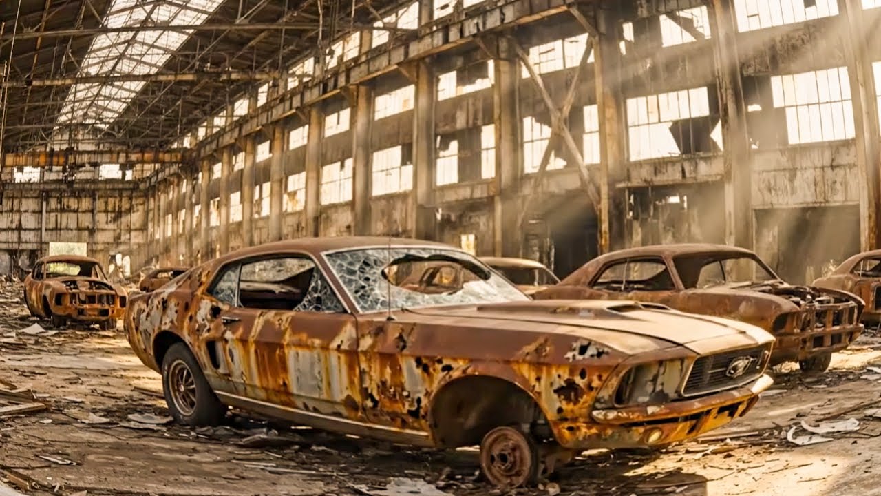 $250 for a 1972 Mustang Fastback?! 54 Years Abandoned Factory Find | Rust to Shine