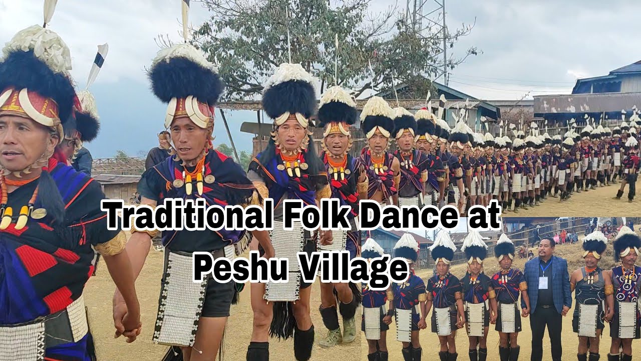 Cultural Dance at Peshu village. PDS store Inauguration.