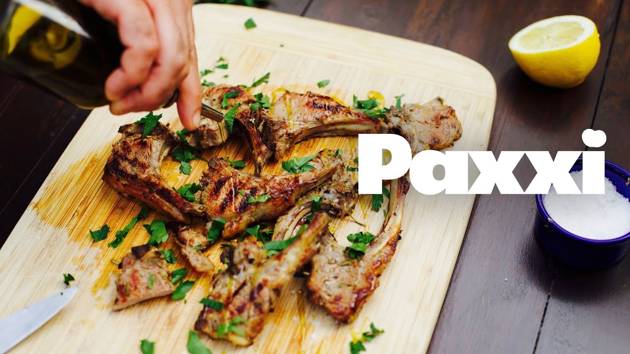 Faisal's delicious Paidakia (BBQ Lamb Chops the Greek way) - Paxxi E55