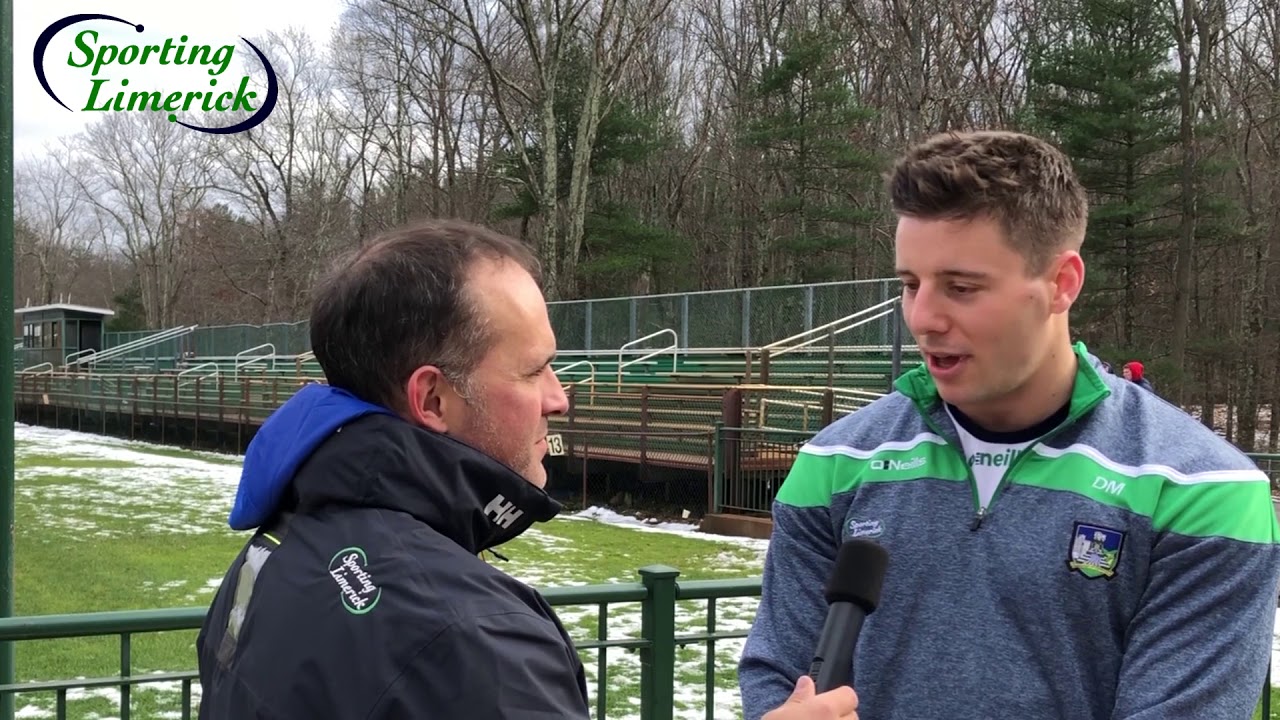 Dan Morrissey chats with Sporting Limerick ahead of Fenway Classic