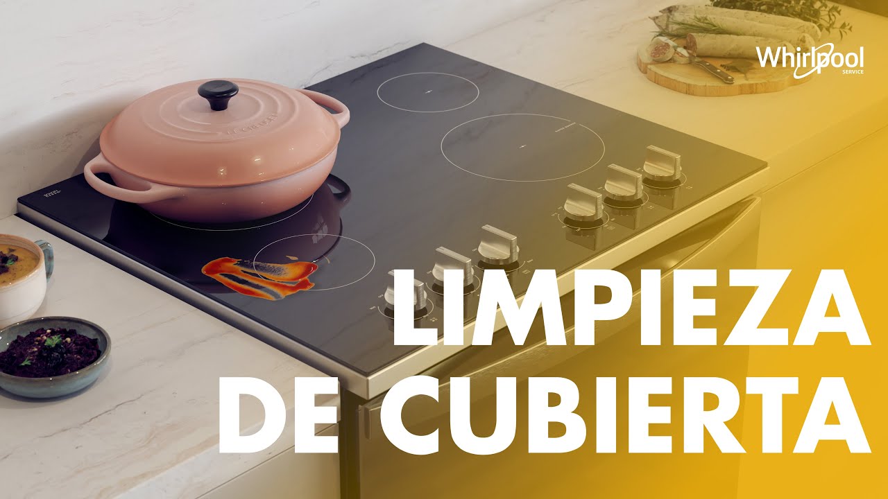 Limpieza Cubierta de cristal - Estufa eléctrica Whirlpool