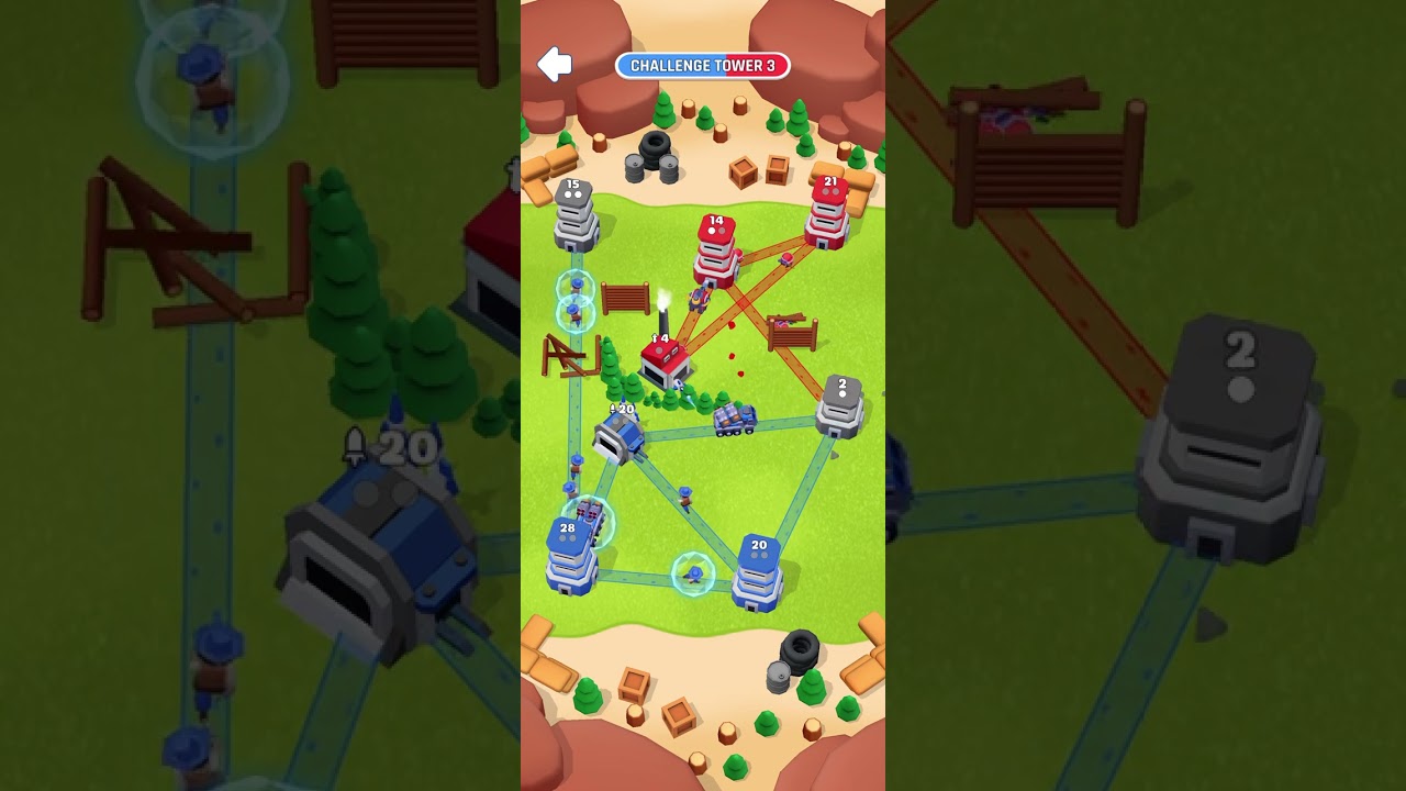 1-5 Tower War – Battle Arena | #towerwar #battlearena #gaming #strategy #mobilegames #gameplay 