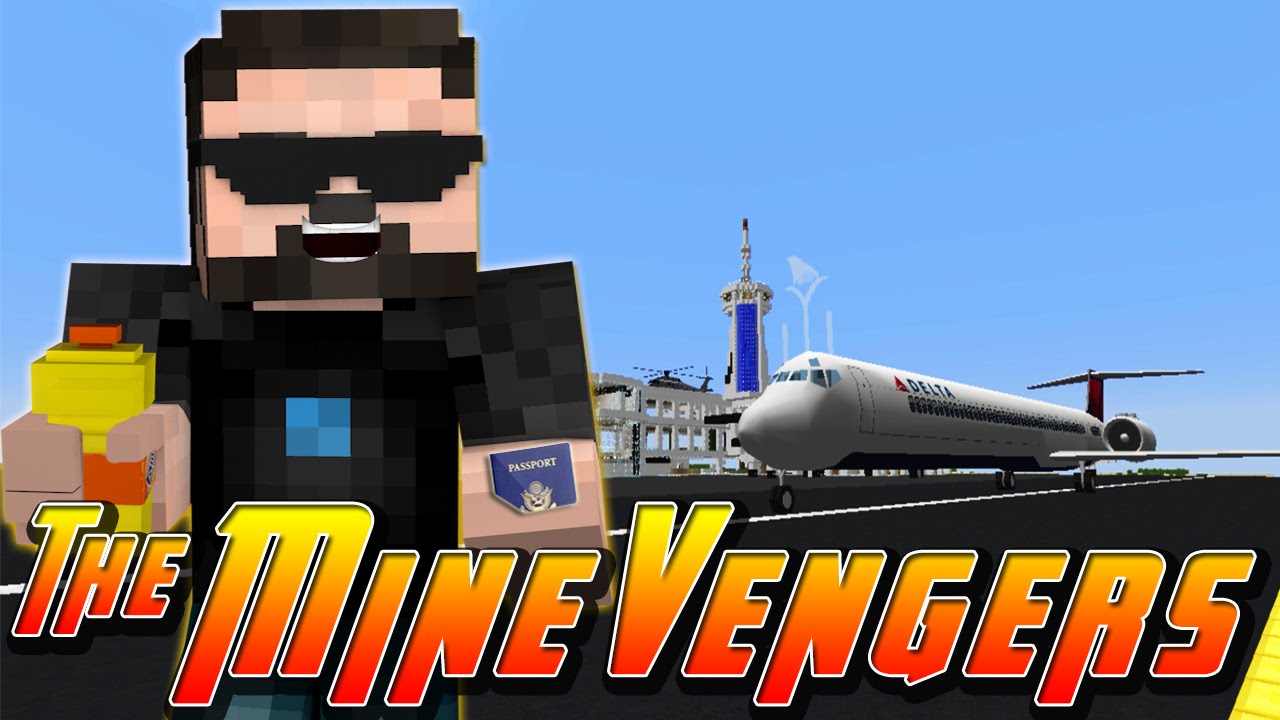Minecraft MineVengers - THE MINEVENGERS GO ON VACATION!!