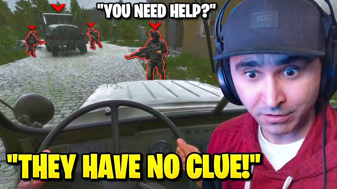 Summit1g Sneaks into Enemy Base & Tricks Them in Arma Reforger