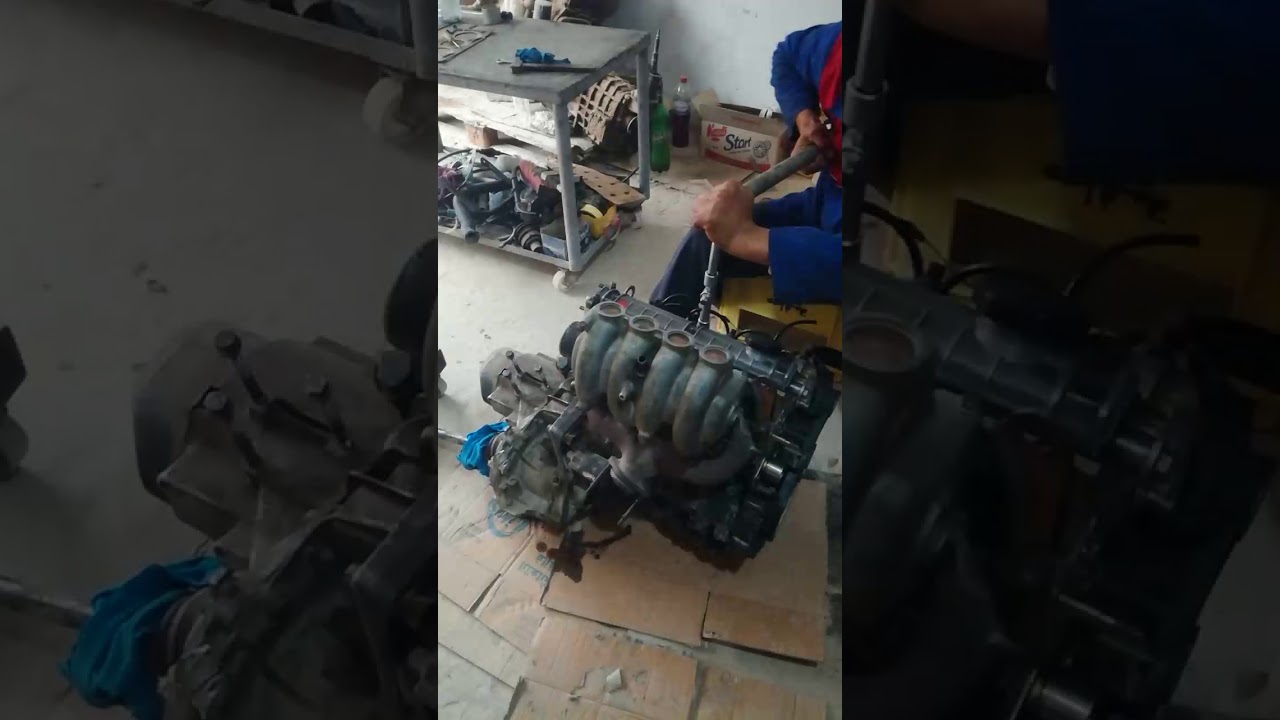 Montage joint culasse 1.9diesel Renault express partie 2