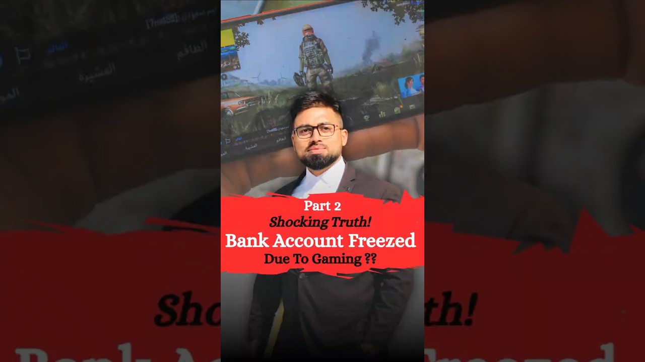 ⚠️ Bank Account Freezed Due to Gaming? | Shocking Truth Part 2 | 8318403562 | #bankaccountfreeze