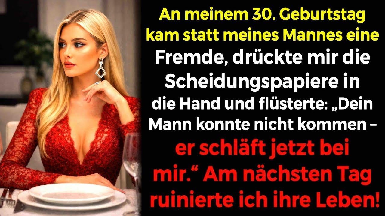 An meinem Geburtstag wollte er die Scheidung🎂💔, ohne zu ahnen: Ich besaß Alles👑😏