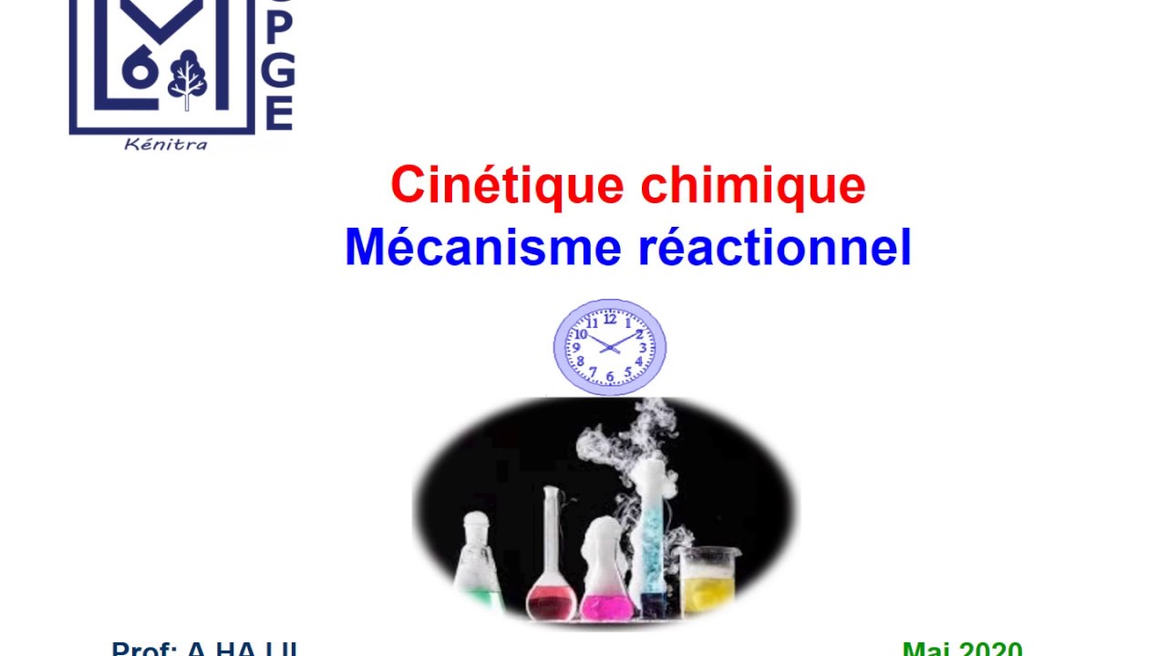Cinétique chimique : Mécanisme réactionnel