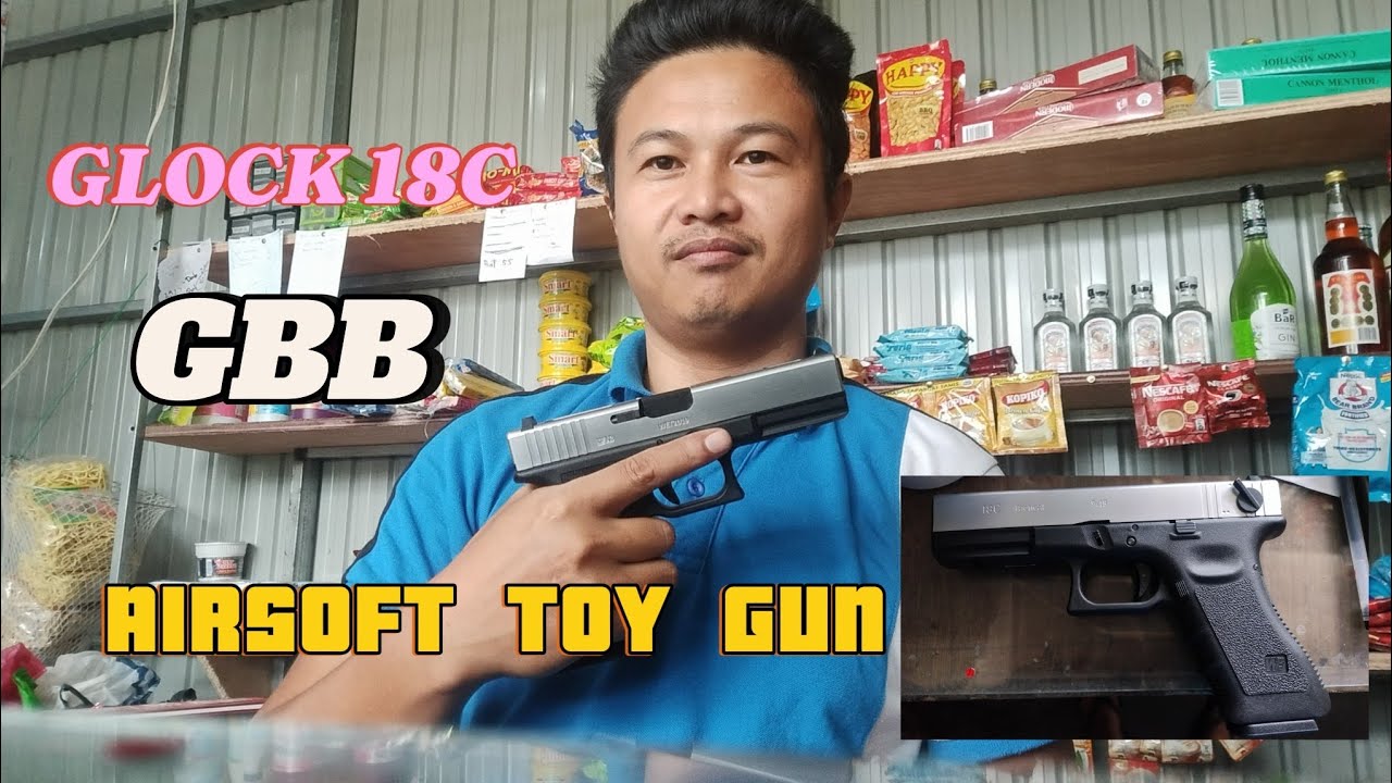 WE Glock 18c airsoft (GBB) Gas Blowback pistol