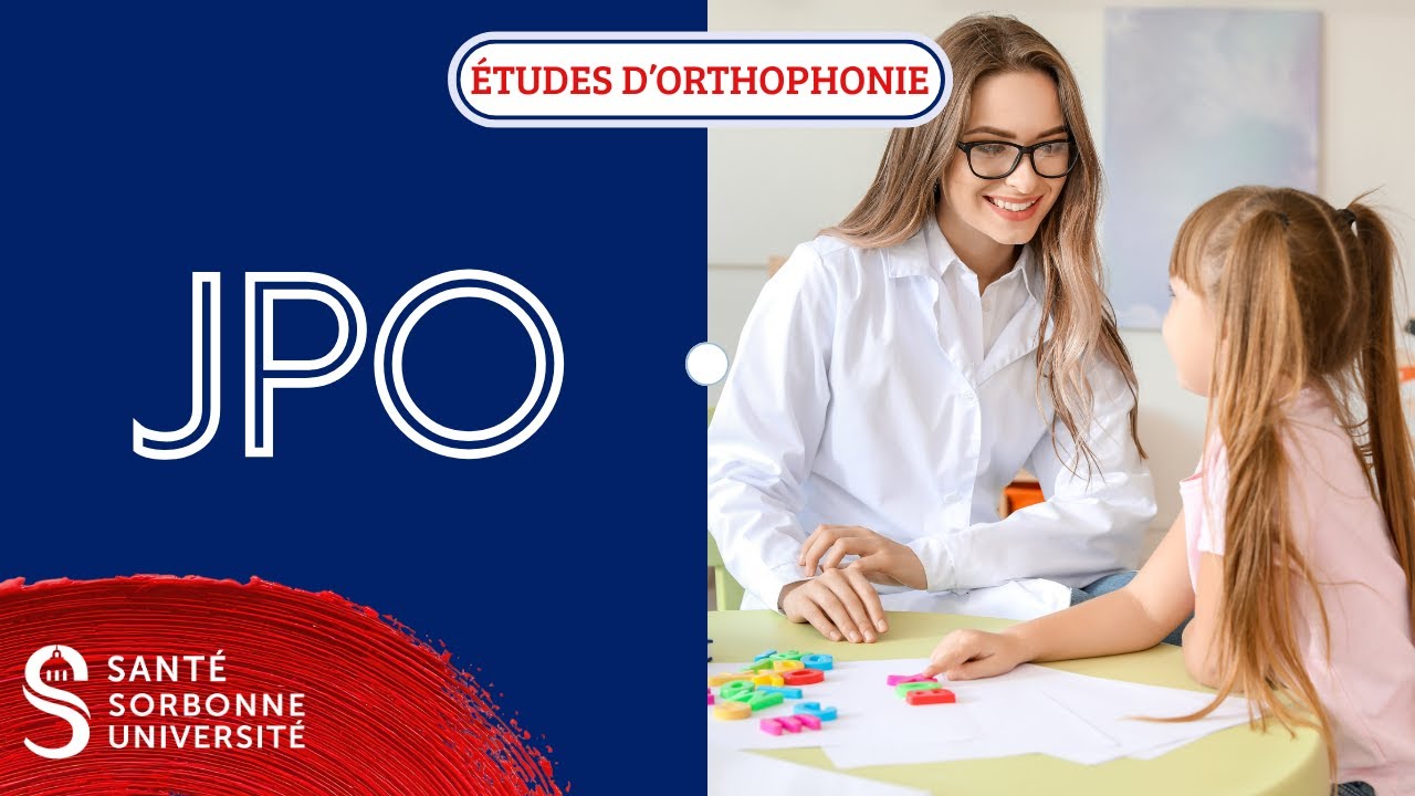 Présentation des études d'orthophonie