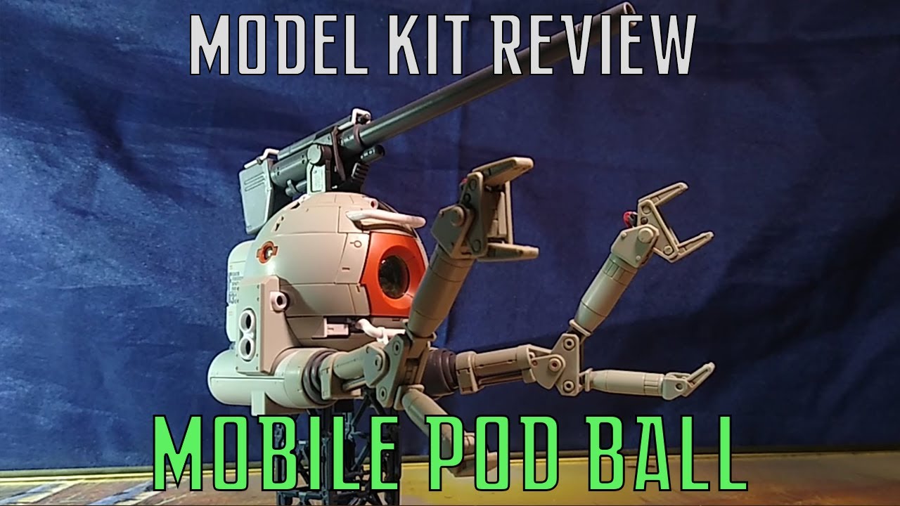 MG Mobile Pod Ball Ver. KA | Model Kit Review | Mobile Suit Gundam