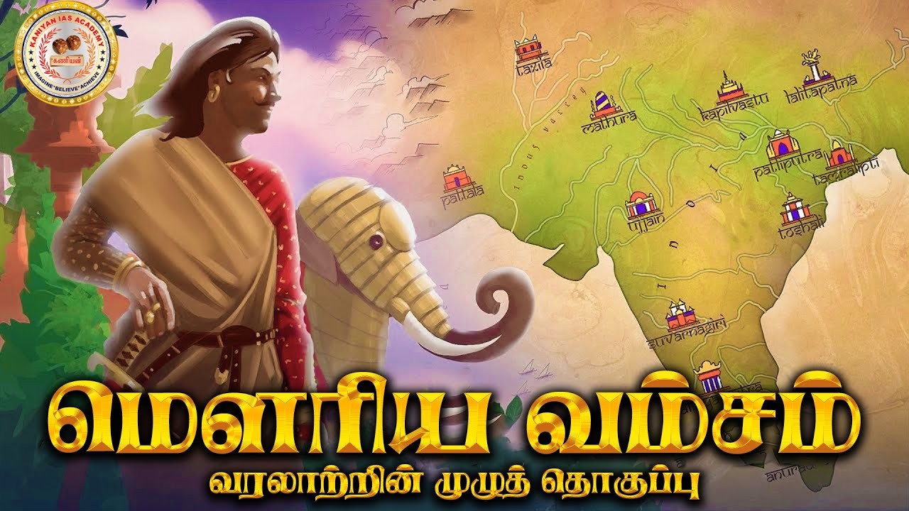 🛑DAILY LIVE | மௌரிய வம்சம் | வரலாற்றின் முழு தொகுப்பு |  KANIYAN IAS ACADEMY |  #tnusrb