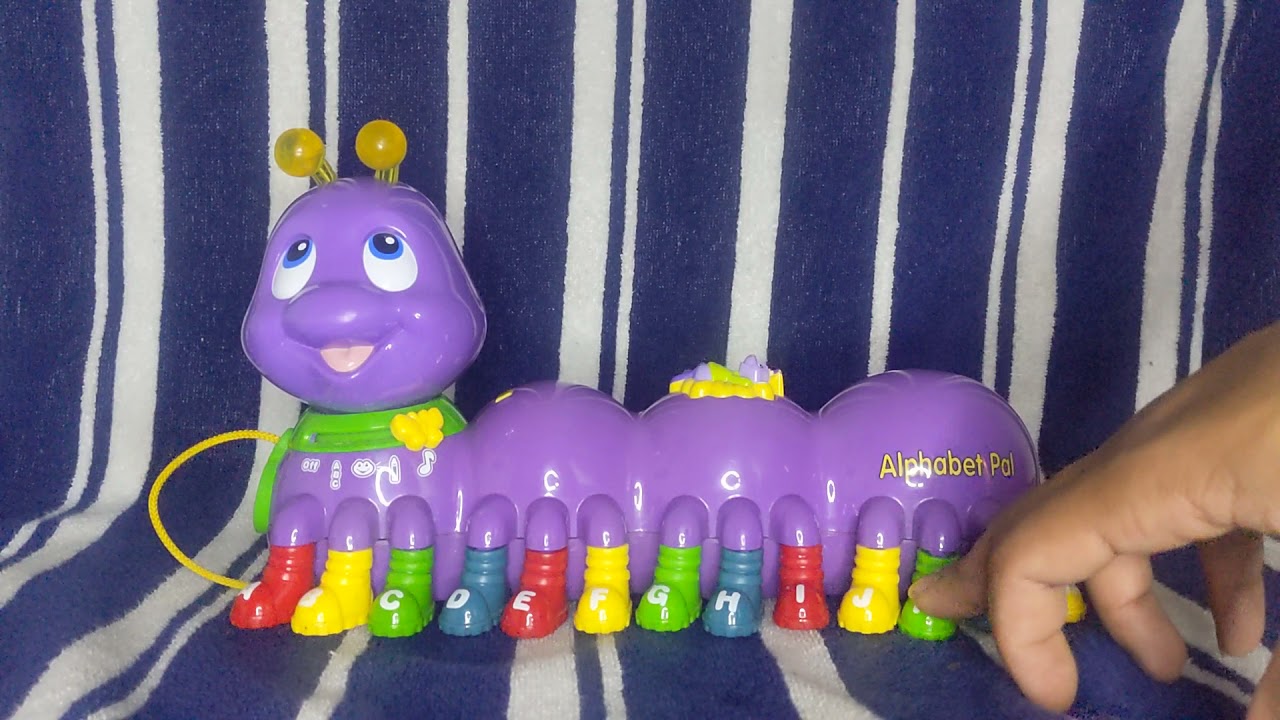 Alphabet pal Purple Caterpillar.