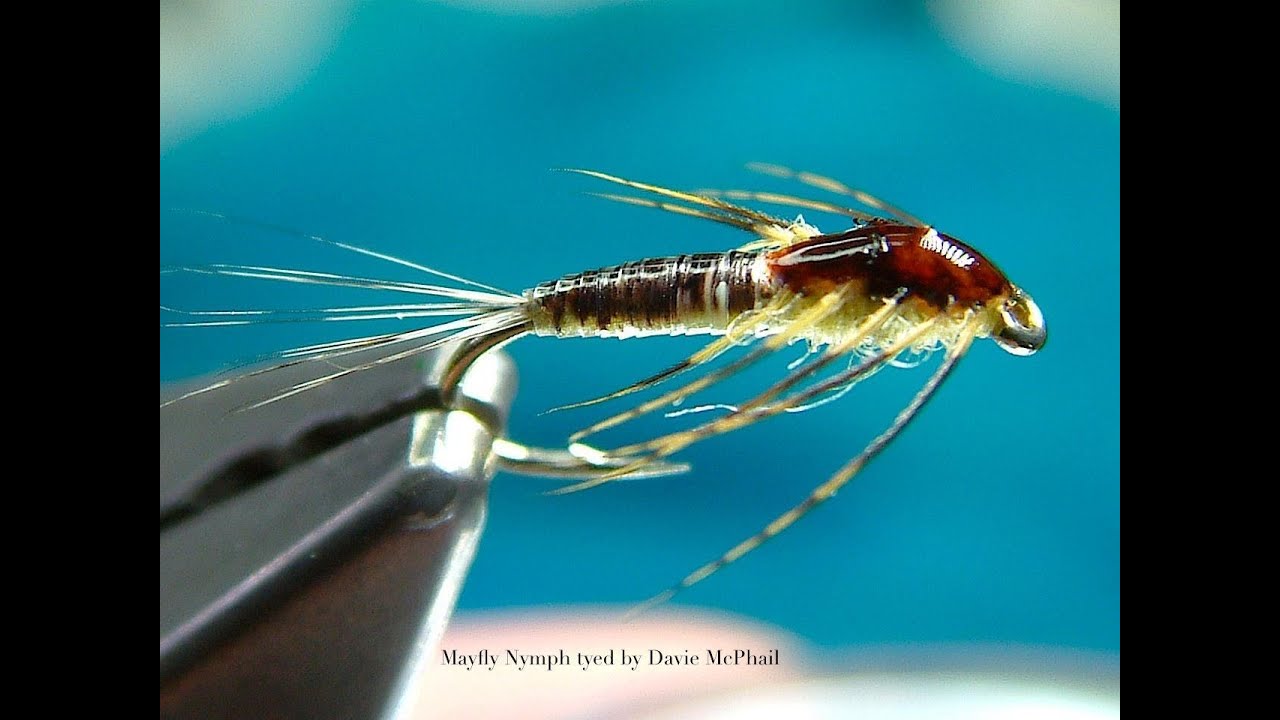 Tying a Small MayFly Nymph by Davie McPhail