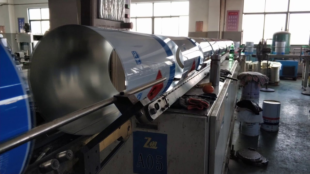 Metal paint bucket production process