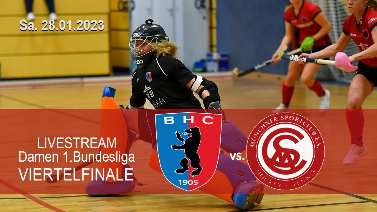 Berliner HC - Münchner SC |Damen| 28.01.2023 / 1. Bundesliga VIERTELFINALE / Anpfiff: 13:00