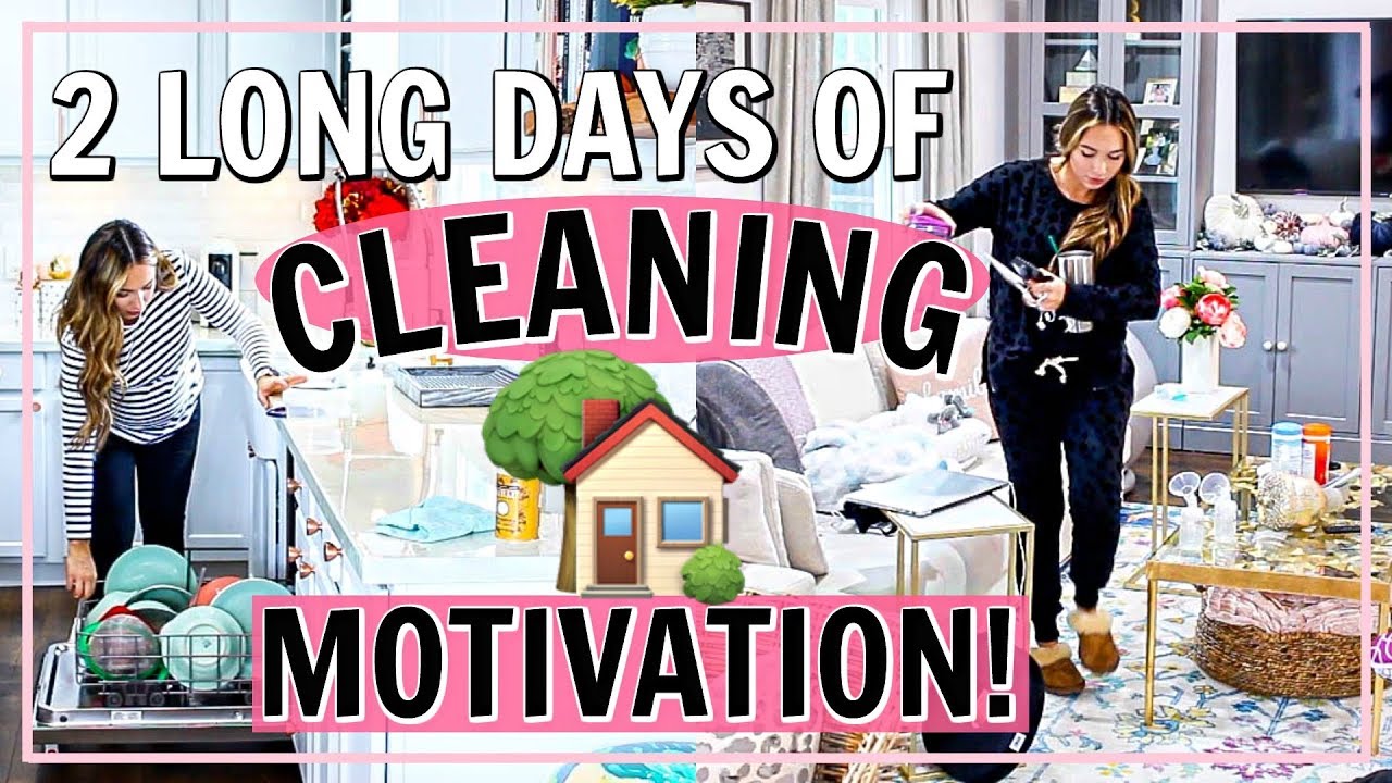 🏡2 DAYS OF ULTIMATE CLEANING MOTIVATION! ALL DAY HOUSE CLEANING! | Alexandra Beuter