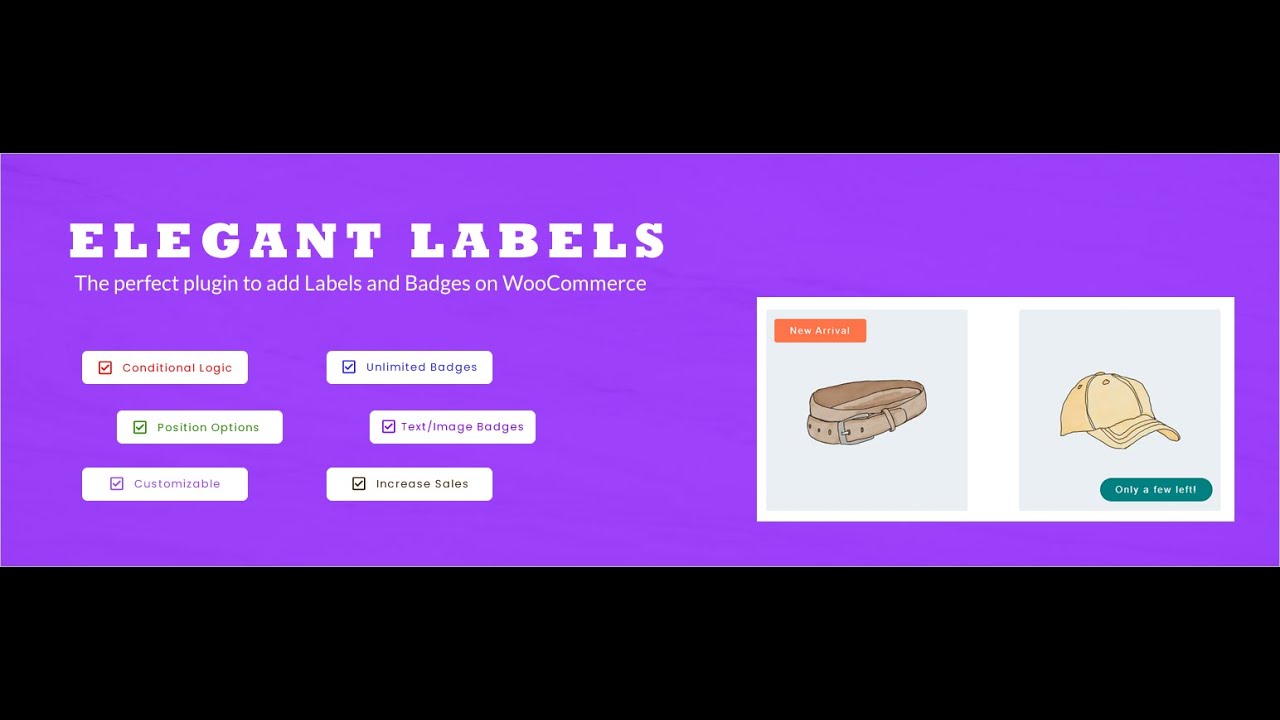 Add advanced custom labels/badges for particular WooCommerce category products.