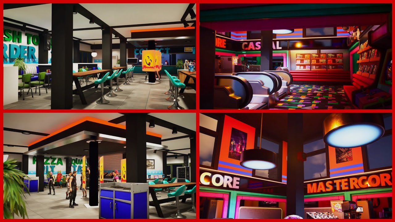 Fortnite Creative Build - Pizza Pit & MASTERCORE Studio (July 2025 Update)
