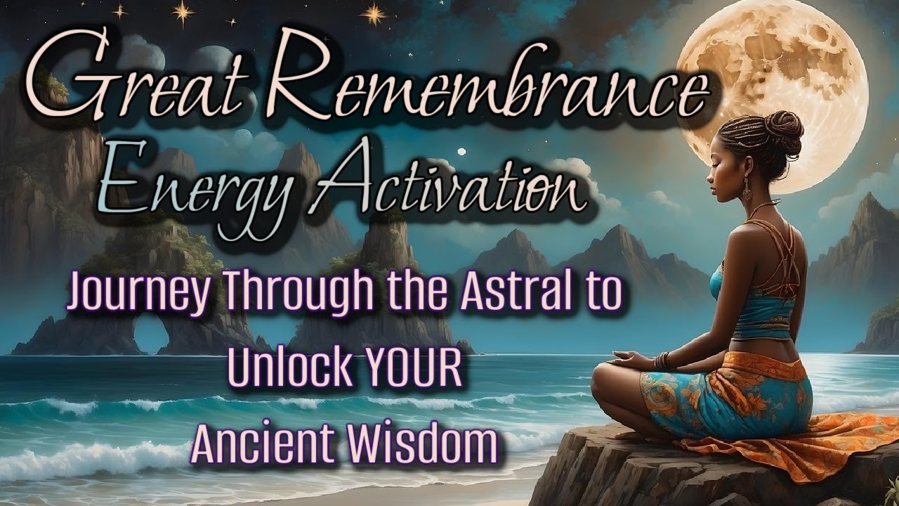 YOUR Great Remembrance 🌍Astral Soul Journey & Ancient Earth Wisdom Energy Activation