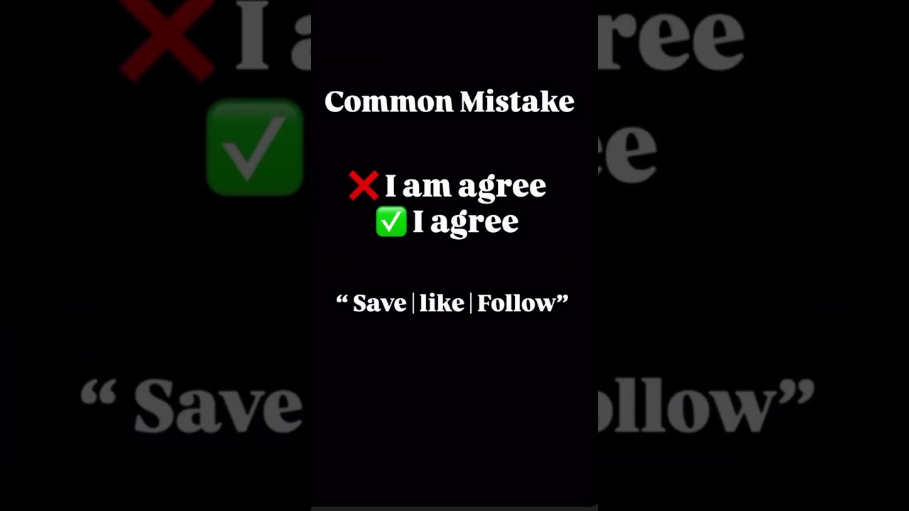“Sikho Common English Mistake” 