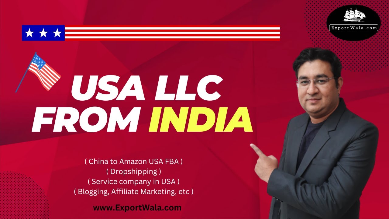 USA LLC from India ( China to Amazon USA FBA Shipment ) Hindi | Exportwala |