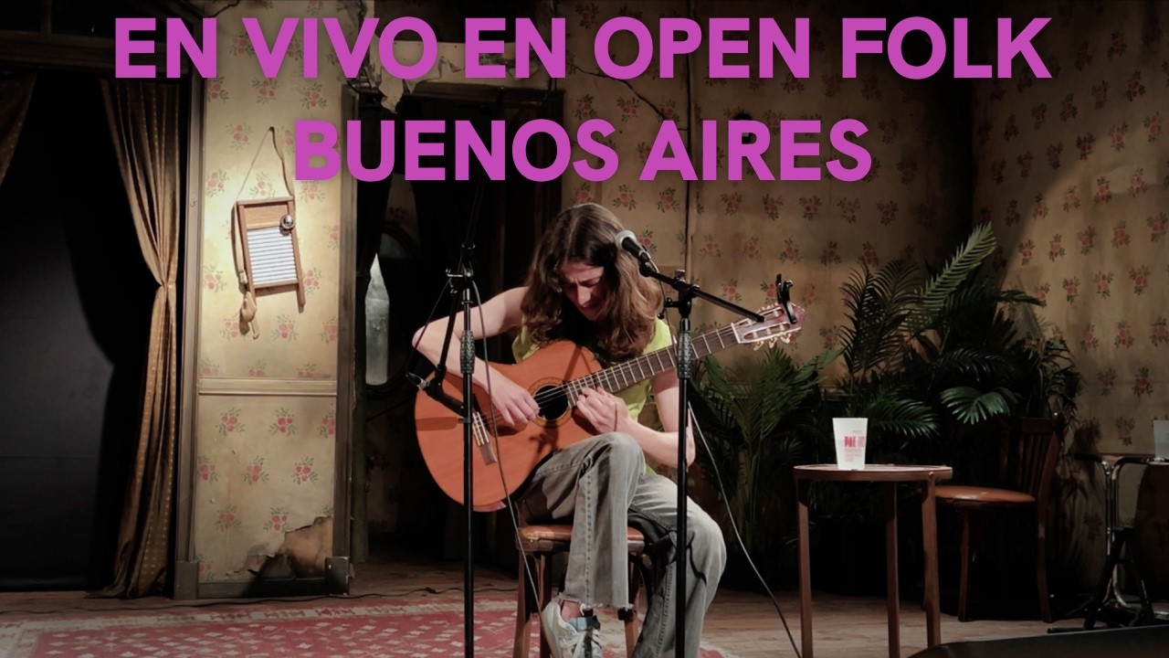 Mateo Ledgard - En Vivo en Open Folk Buenos Aires