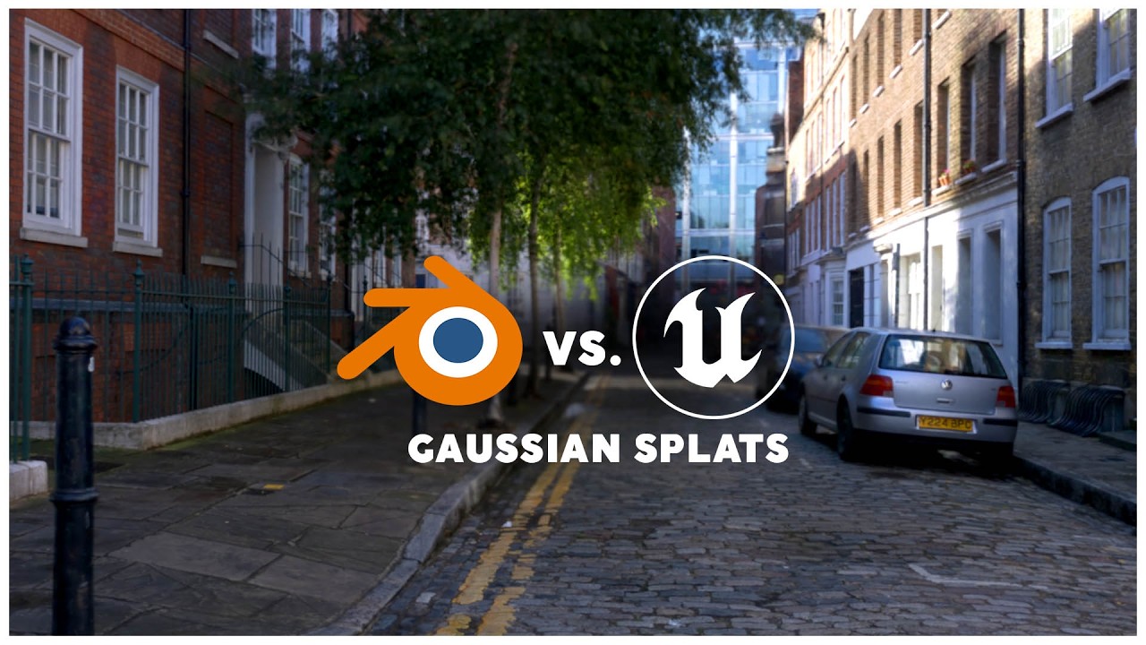 Gaussian Splats в Blender с Octane