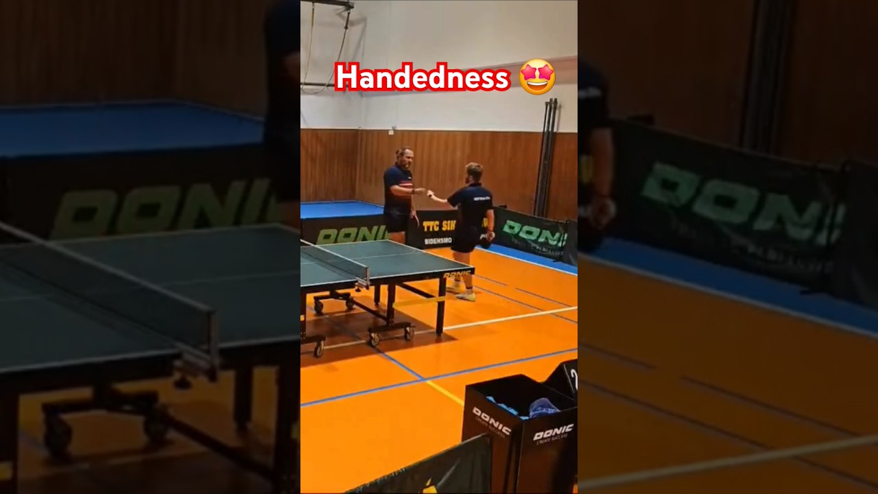 Lefthanded + Righthanded Doubles #kstnovyjicin #tabletennis #stolnitenis #pingpong