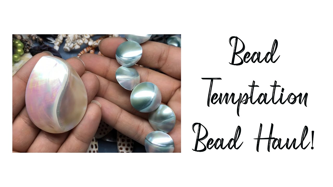 Shell Bead Haul Unboxing from Bead Temptation!!! 🐚😍