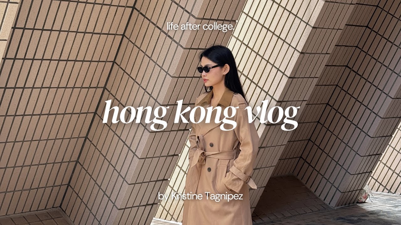 Life after college | Hong Kong travel vlog: New Year, shopping, food trip, and buying makeup!
