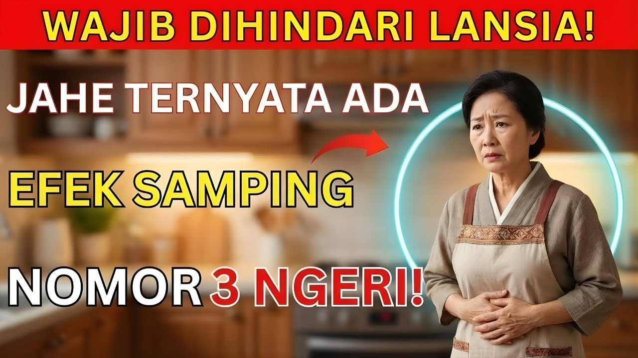 LANSIA WAJIB TAHU! 7 Manfaat & Bahaya JAHE yang Tidak Pernah Dijelaskan Dokter!