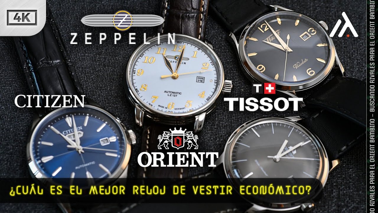 🔎BUSCANDO RIVALES PARA EL BAMBINO - Tissot Visodate Quartz VS Citizen - NH8390 VS Zeppelin - LZ127