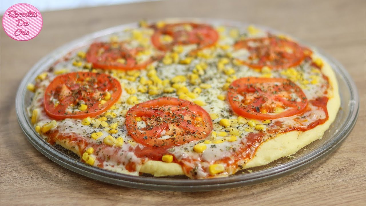 PIZZA DE MICROONDAS HIPERFÁCIL | PRONTA EM 10 MINUTOS | RECEITAS DA CRIS
