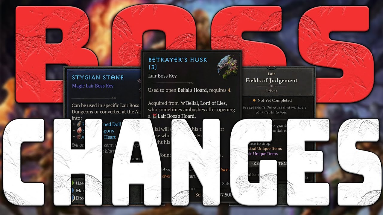 Diablo 4 Season 8 Boss Summoning OVERHAUL! Huge Changes You NEED to Know!