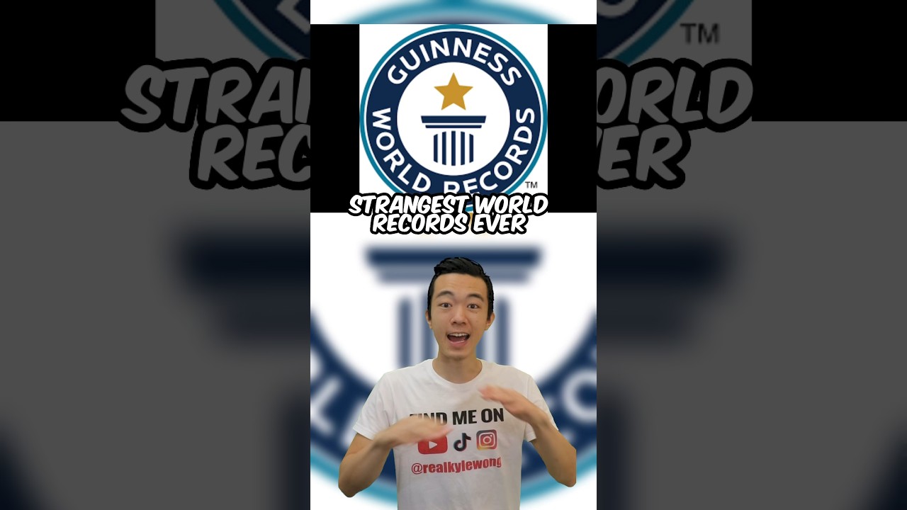 STRANGEST WORLD RECORDS EVER!