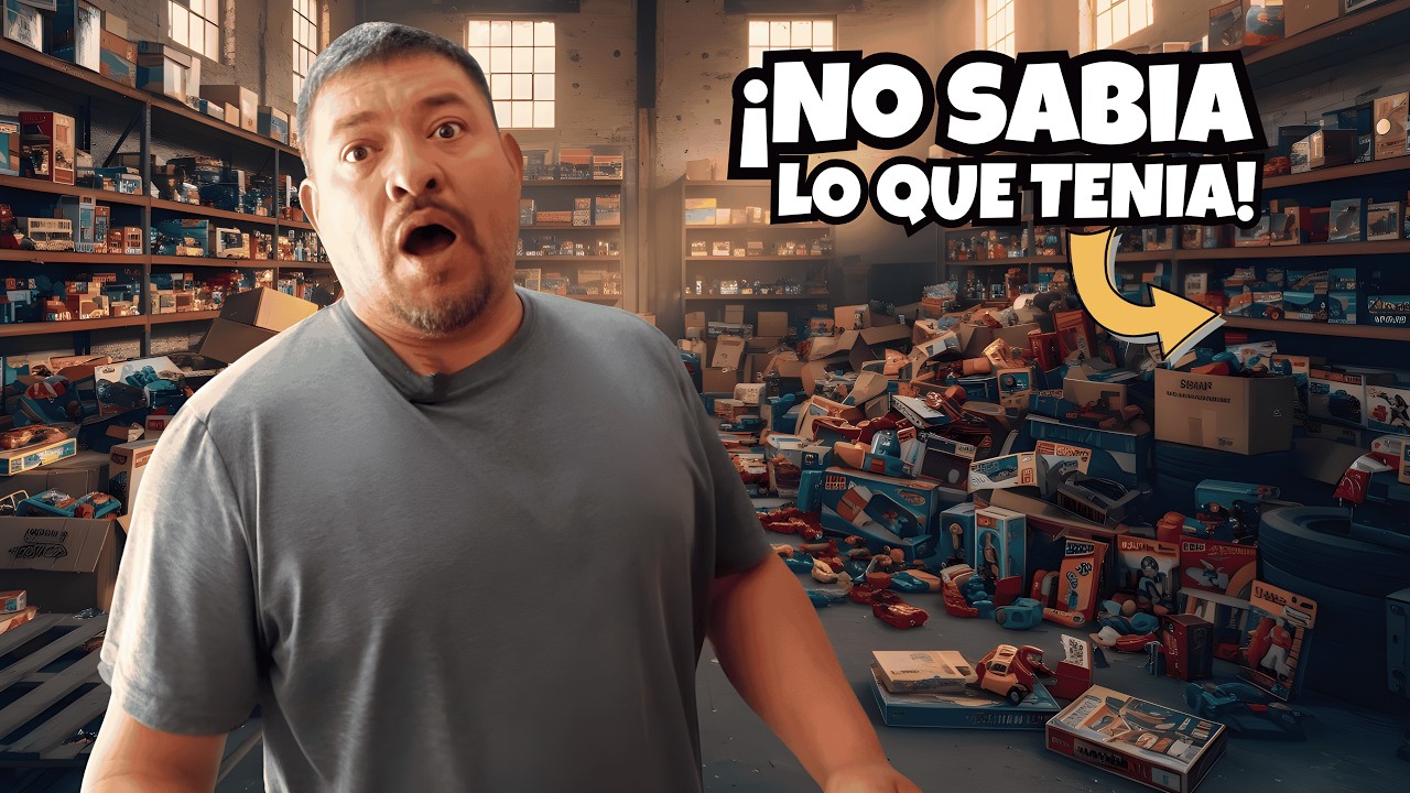 Juguetes de los 80s que valen MILES (Encontré una bodega llena)