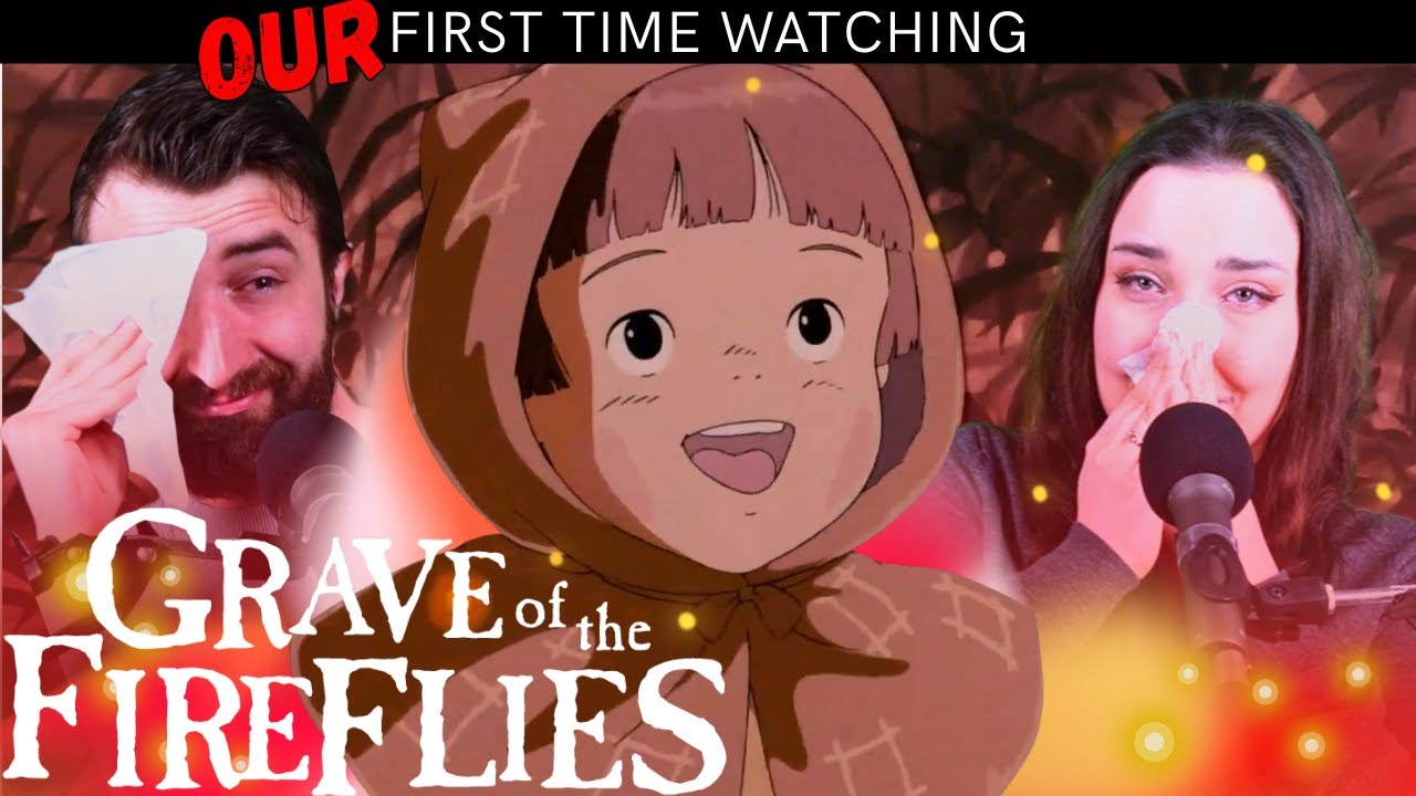 FIRST TIME MY BOYFRIEND CRIED ON A MOVIE!┃GRAVE OF THE FIREFLIES  (1988)┃FIRST TIME REACTION