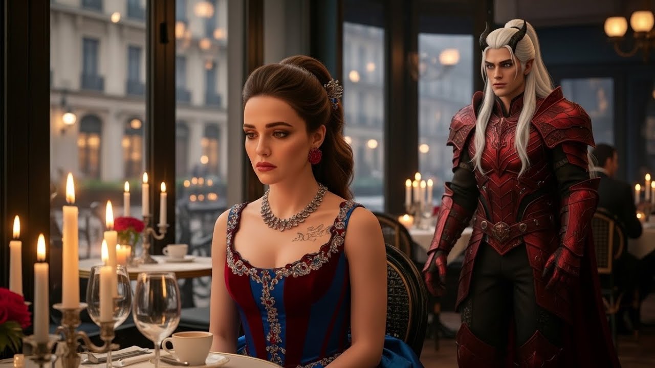 HER DATE ABANDONED HER AT THE RESTAURANT THE DEMON KING SIGHTED HER AND SLID INTO THE EMPTY SEAT.
