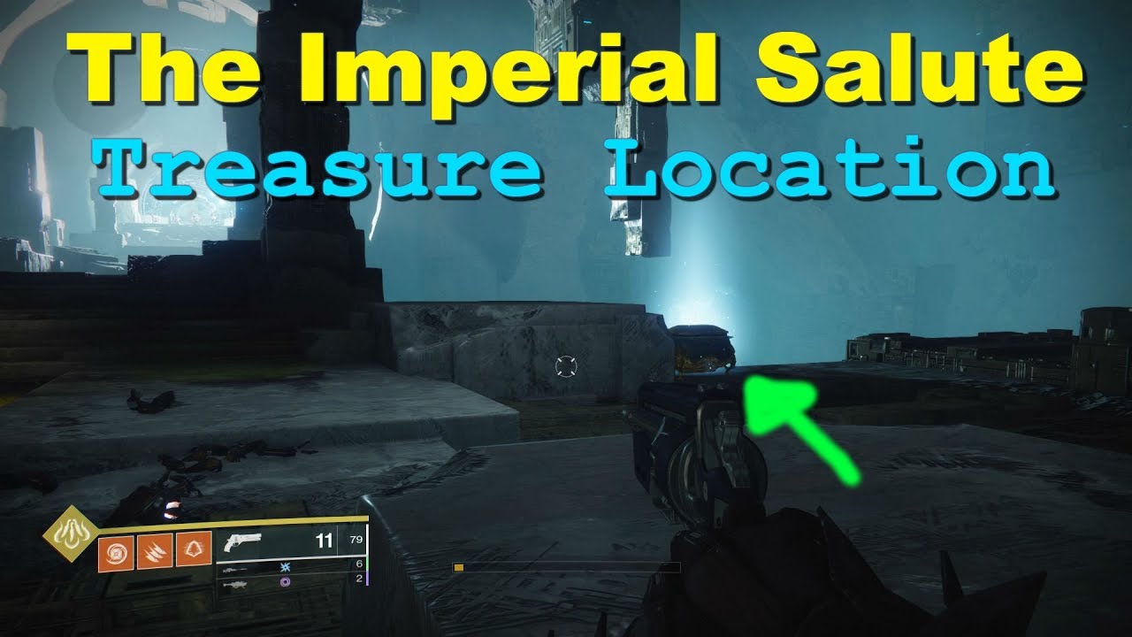 Destiny 2 Menagerie | The Imperial Salute Bounty Treasure Location!