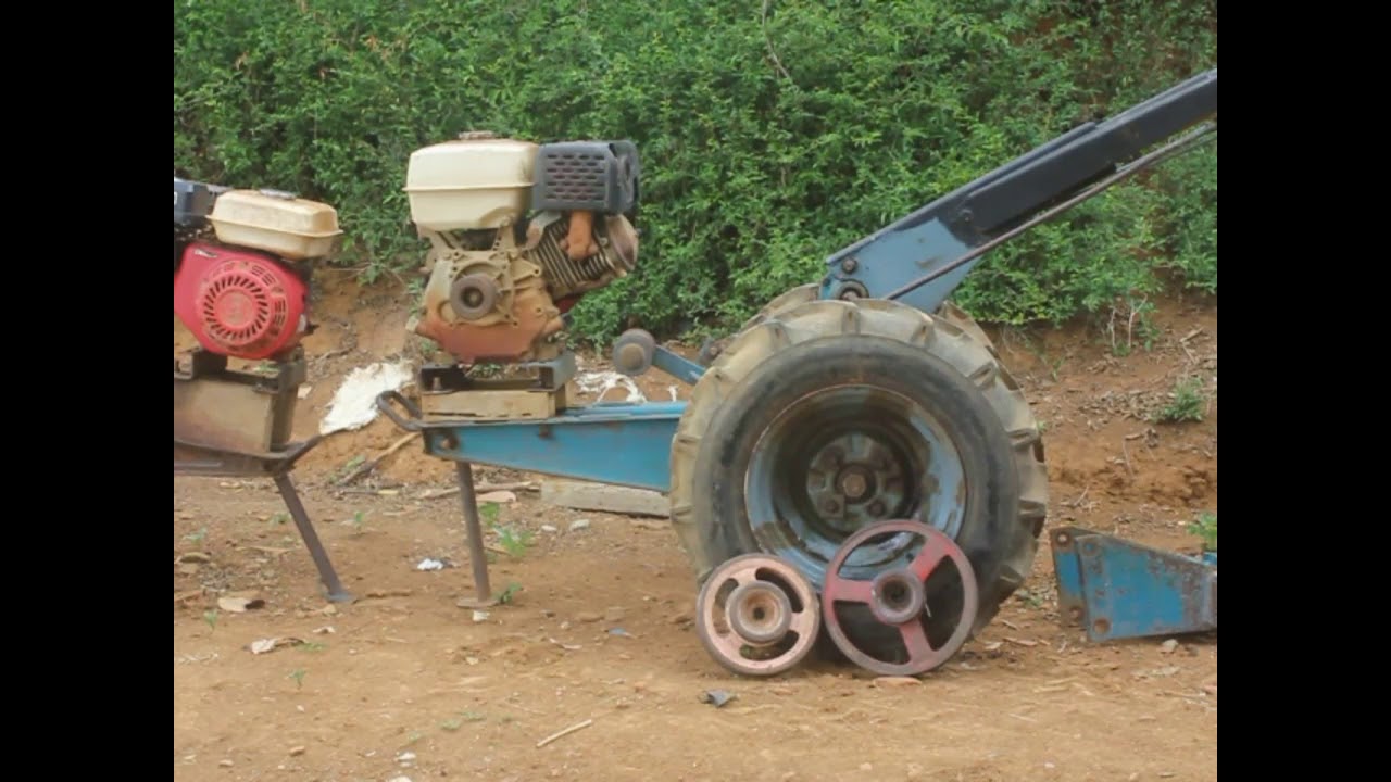 modifikasi mesin traktor sawah G 600