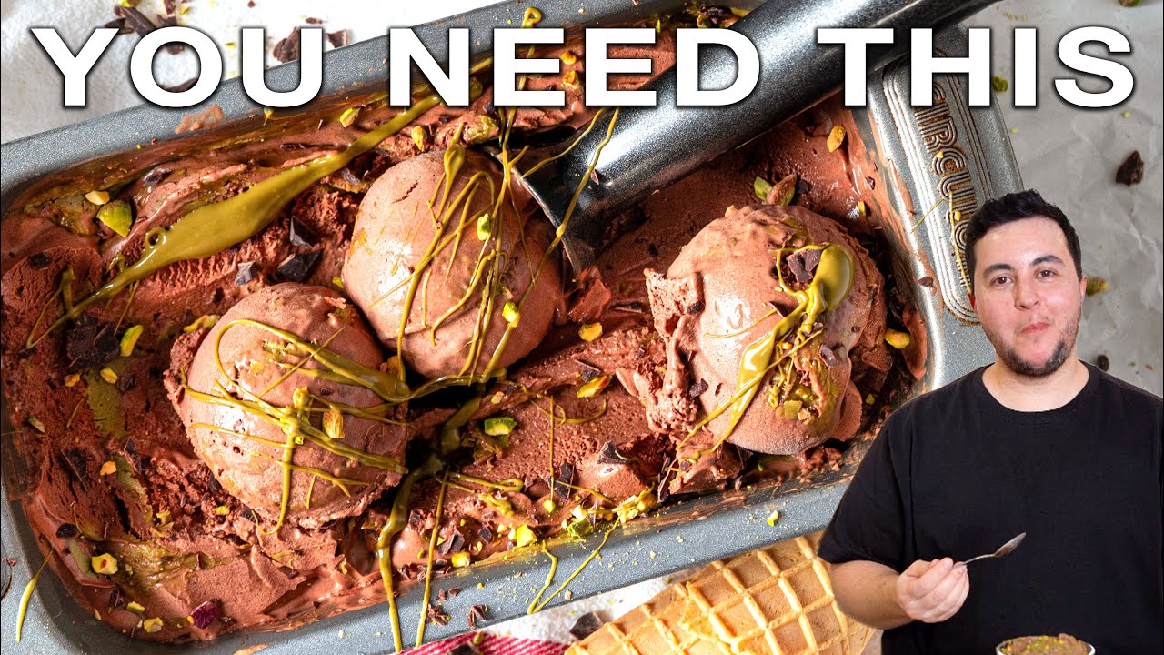 The Viral Dubai Chocolate… Turned Into Ice Cream 🍫🍨