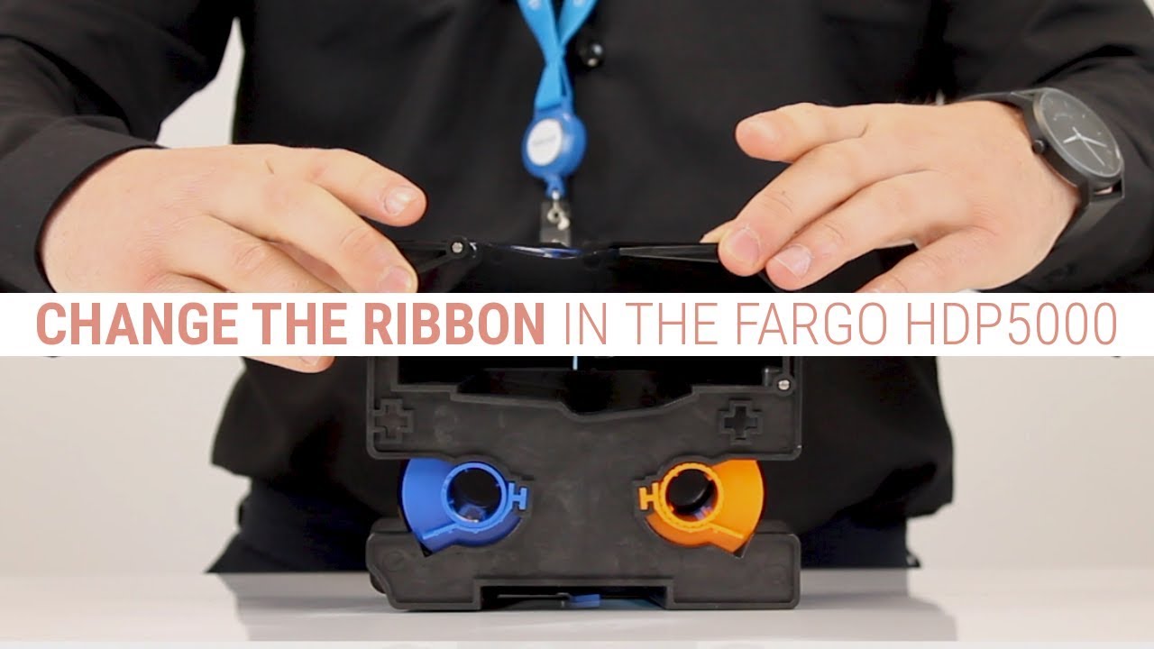 How to Change the Ribbon & Film in the Fargo HDP5000 ID Card Printer