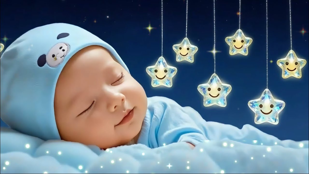 Baby Sleep Music 🎶 Mozart & Brahms Lullaby 🌙 Overcome Insomnia in 3 Minutes 😴