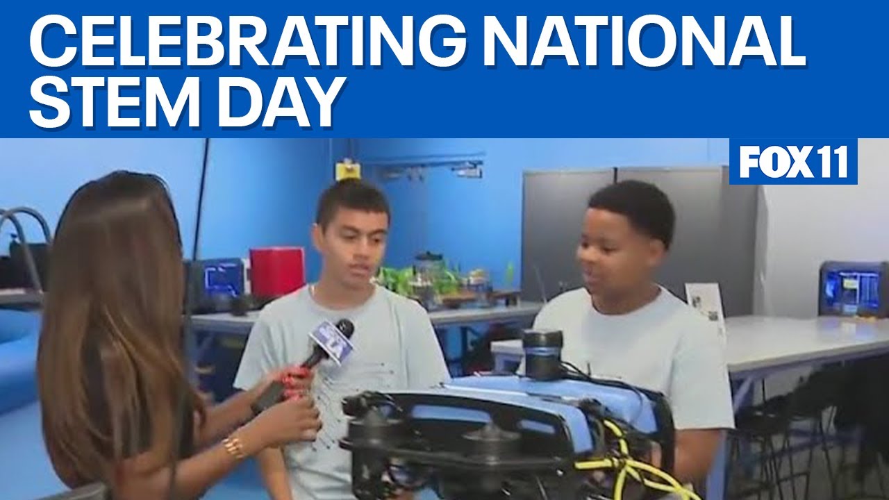 Celebrating National STEM Day in Compton  | FOX 11 LA