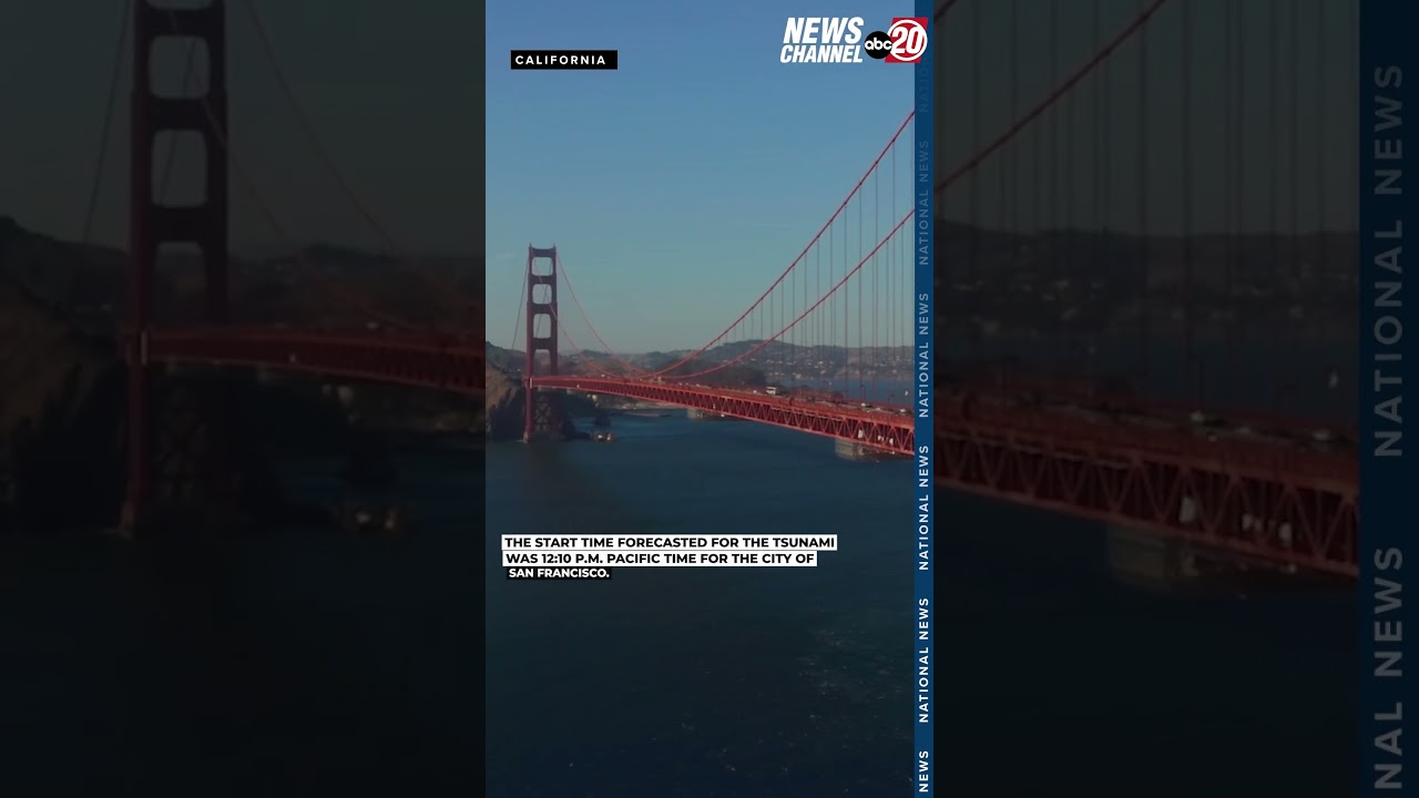 Tsunami Warning Canceled for Coasts of California, Oregon After Offshore Earthquake