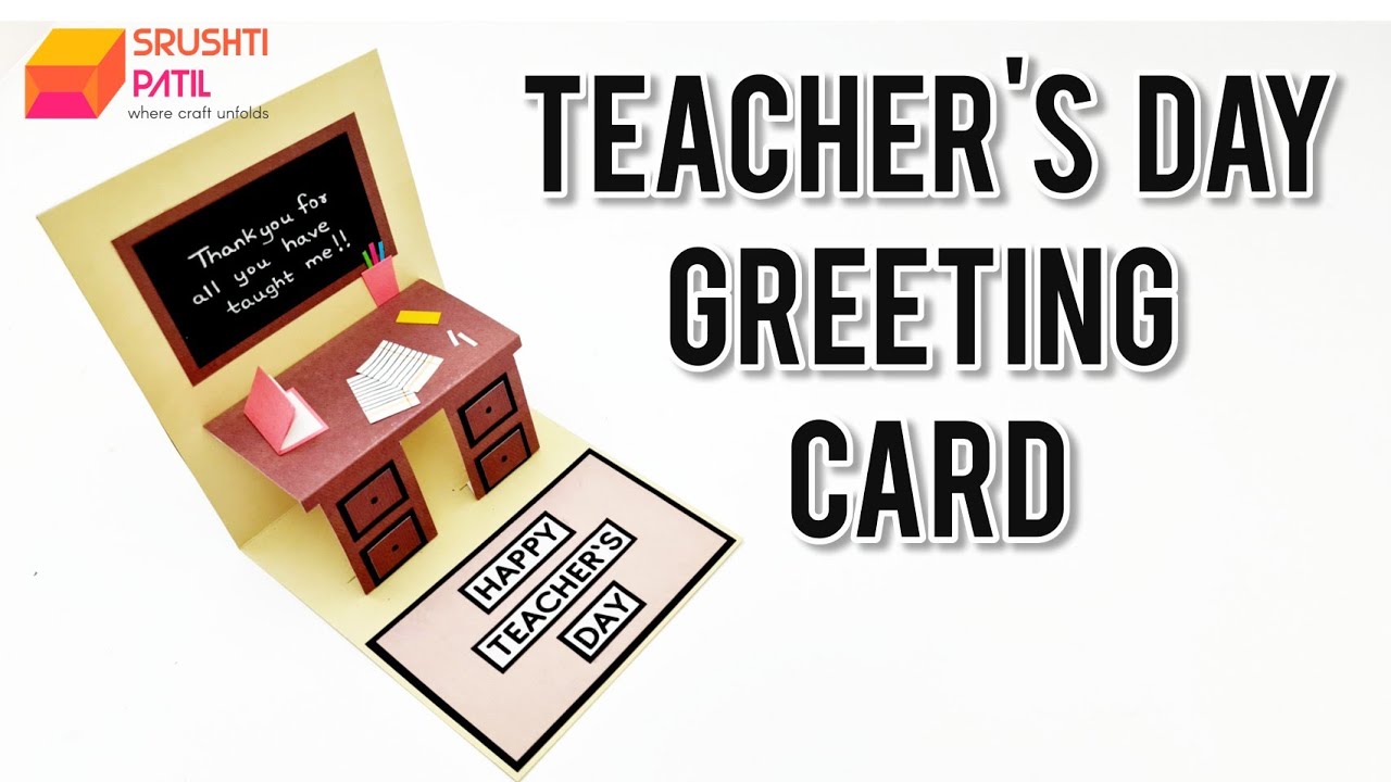 Teacher's Day Card Tutorial by Srushti Patil