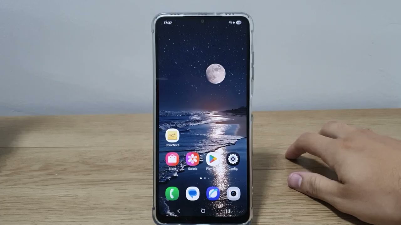 Galaxy A16 - Como alterar o papel de parede