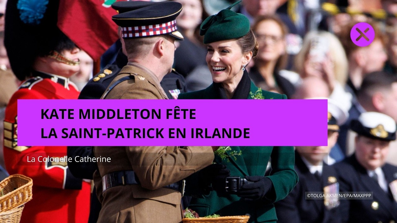 Kate Middleton aux célébrations de la Saint-Patrick